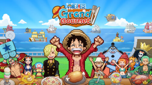 One Piece Grand Gourmet: cozy pixel art de restaurante