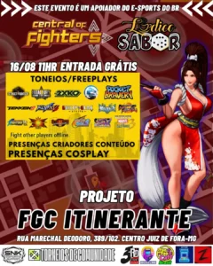 Projeto FGC Itinerante chega a Juiz de Fora em agosto