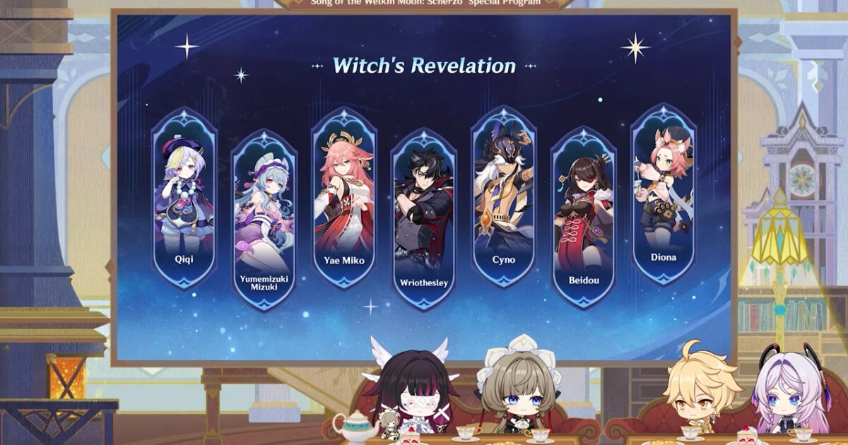 Genshin Impact: Witch’s Revelation e Stellar-Conduct na versão Luna VIII (8)