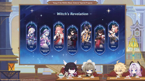 Genshin Impact: Witch’s Revelation e Stellar-Conduct na versão Luna VIII (8)