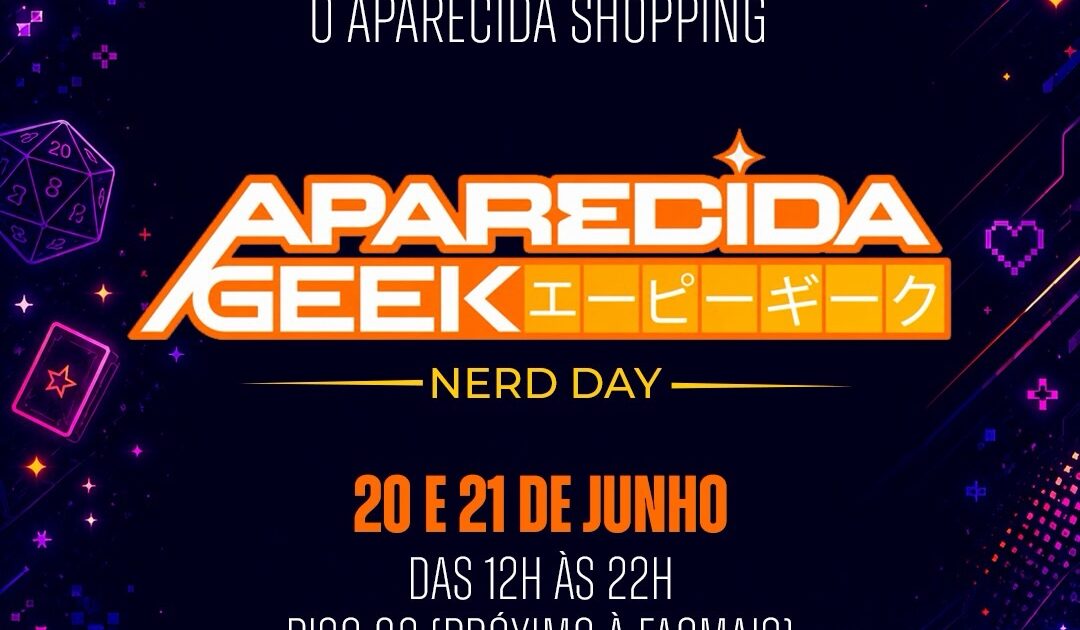 Aparecida Geek Nerd Day 2026: Arena Gamer de fighting games