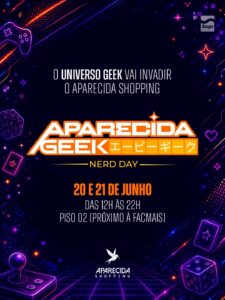 Aparecida Geek Nerd Day 2026: Arena Gamer de fighting games