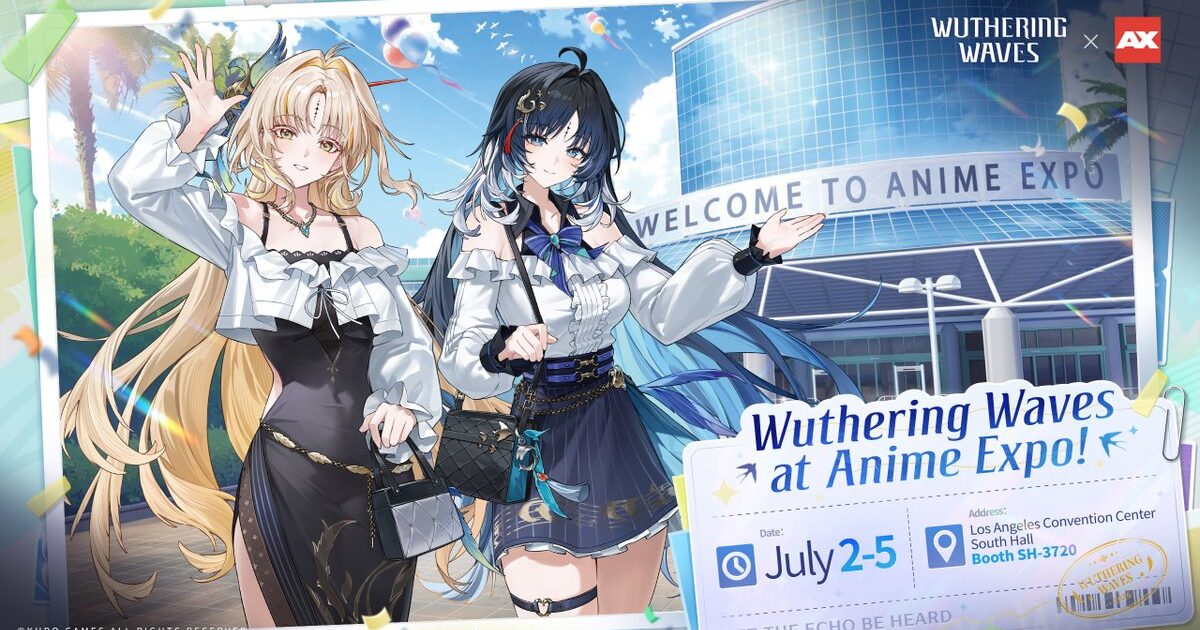 Wuthering Waves no Anime Expo 2026