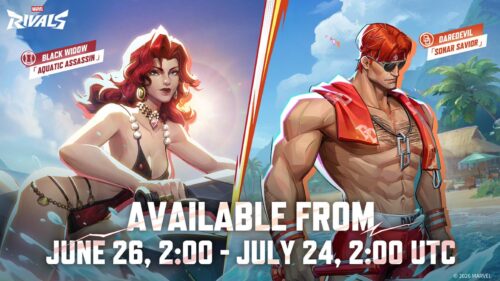 Marvel Rivals: skins de verão de Black Widow e Daredevil chegam em 26 de junho