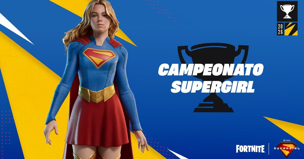 Fortnite: Copa Supergirl acontece em 24 de junho com skin gratuita para os melhores