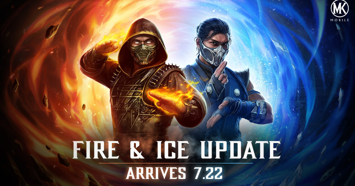 Mortal Kombat Mobile: Update 7.3 Fire and Ice chega em 22 de julho