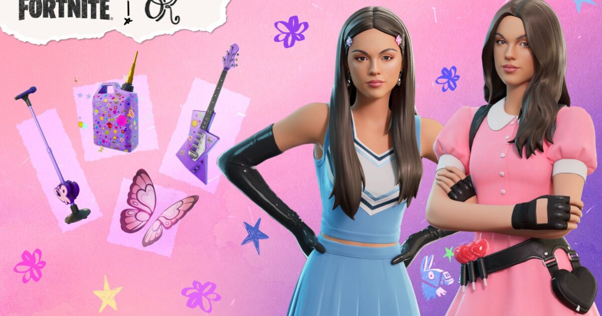 Olivia Rodrigo no Fortnite: skin da Icon Series chega em 25 de junho