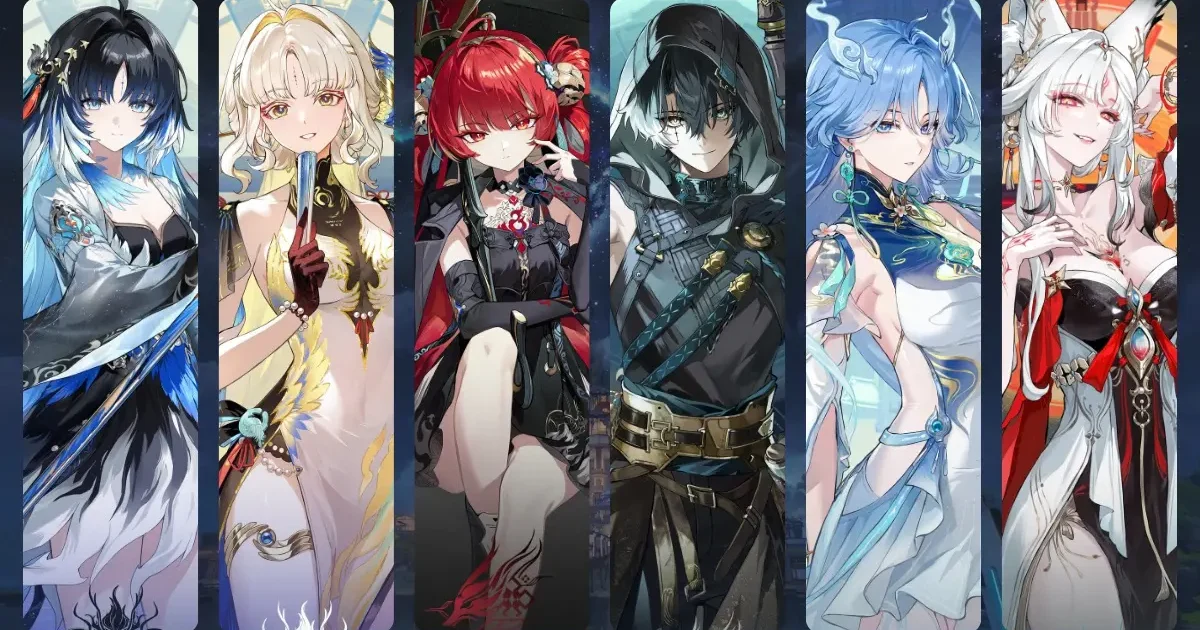 Wuthering Waves: Jingran, Hsin, Suisui e novos personagens das versões 3.5 a 3.7