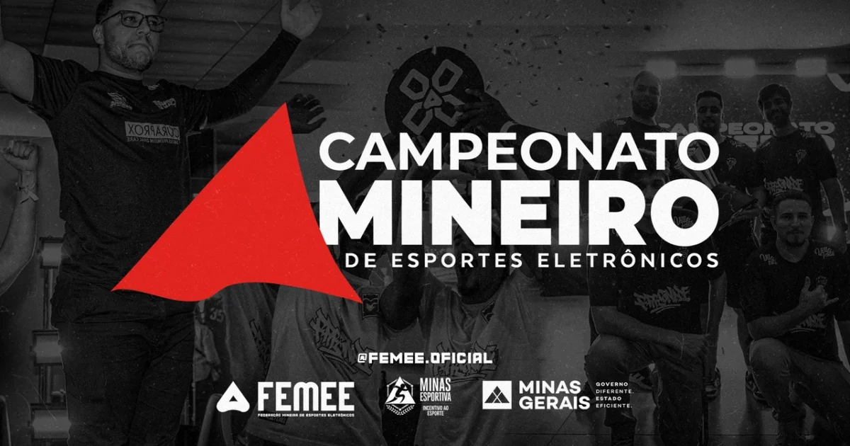 Campeonato Mineiro de Esportes Eletrônicos 2026 abre inscrições