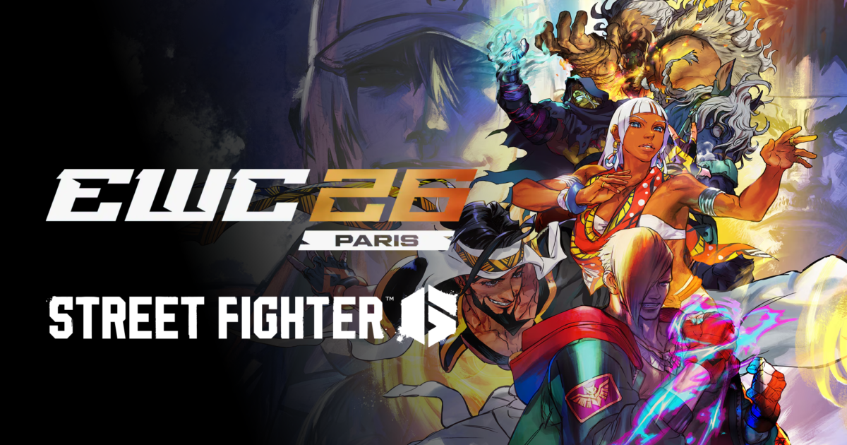 Street Fighter 6 na EWC 2026: torneio em Paris de 29 de julho a 1 de agosto