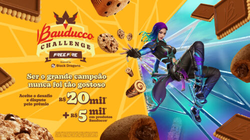 Free Fire: Bauducco Challenge com prêmio de R$ 25 mil, inscrições até 25 de junho