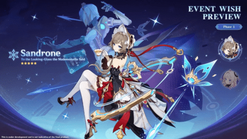 Genshin Impact: teaser de Sandrone, a Marionette, chega com a versão 6.7