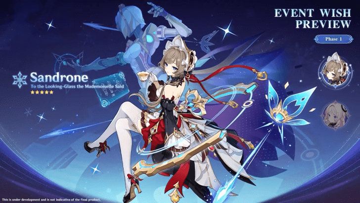 Genshin Impact: teaser de Sandrone, a Marionette, chega com a versão 6.7
