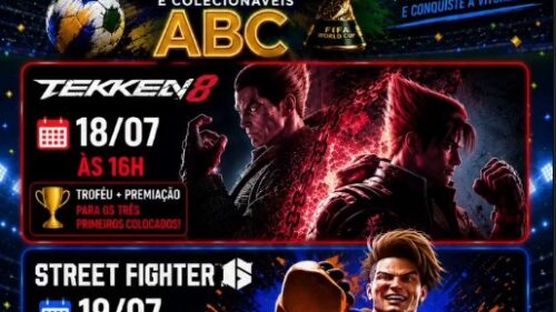 Expogames Tournament 7: campeonato presencial de Tekken 8 e Street Fighter 6, 18 e 19 de julho em São Paulo