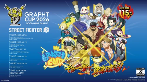 Grapht Cup 2026: torneio online de Street Fighter 6