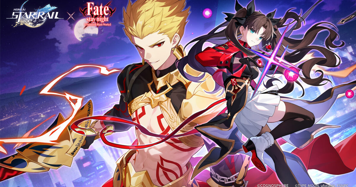 Honkai Star Rail: Gilgamesh e Rin Tohsaka na colaboração com Fate