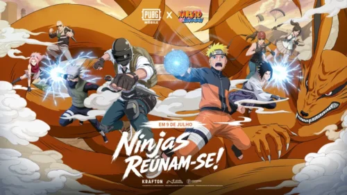 Naruto no PUBG Mobile: colaboração chega em 9 de julho