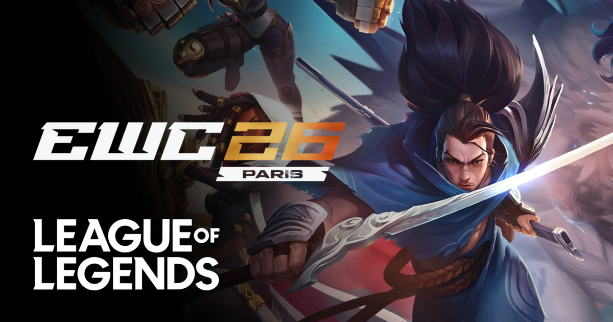 League of Legends na EWC 2026: de 15 a 19 de julho, prêmio de US$2.000.000