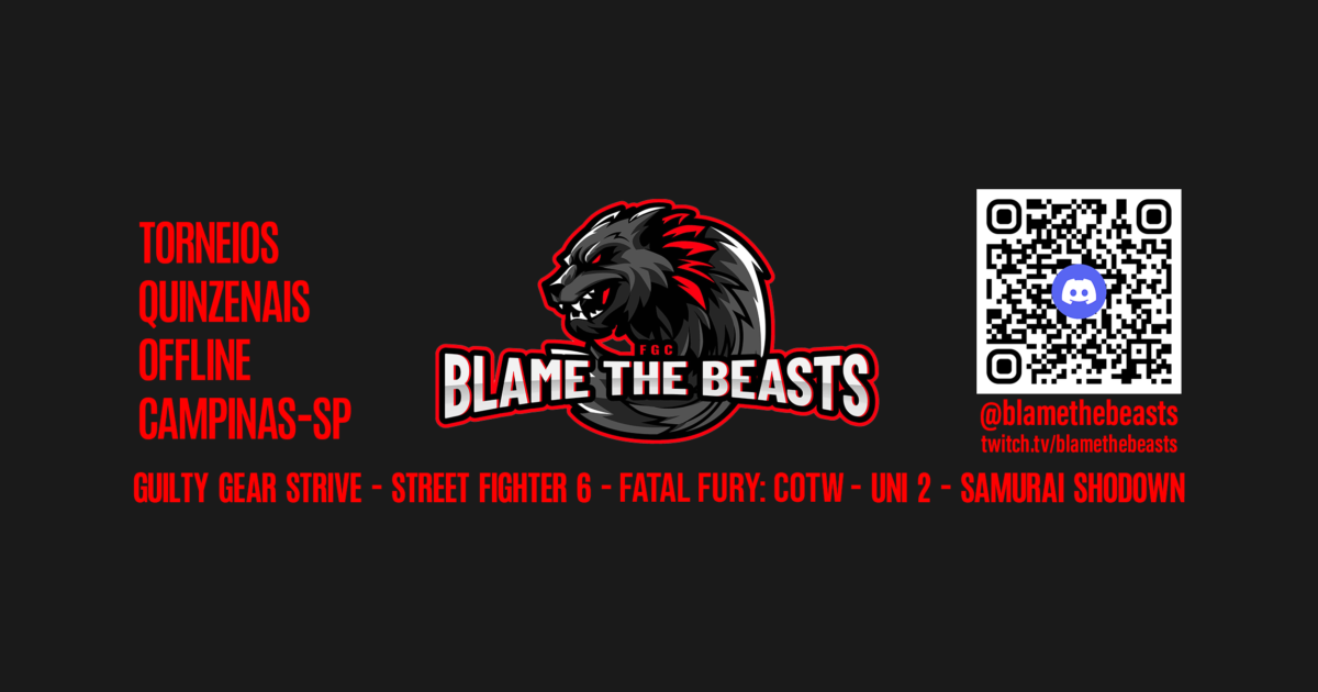 Blame the Beasts #76 em Campinas, dia 11 de Julho