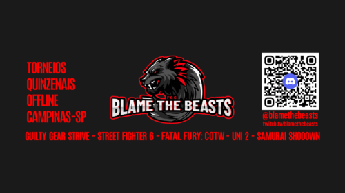 Blame the Beasts #77 em Campinas: 3 jogos de luta, 25 de julho