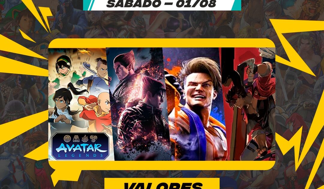 Arena Ultra Arcade #13 em Belo Horizonte: 4 jogos de luta, 1 de agosto