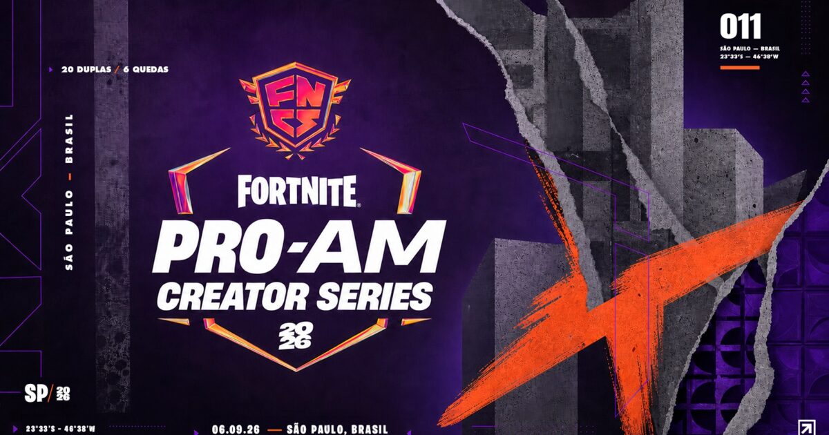 Fortnite: Pro-Am Creator Series, 20 duplas em São Paulo