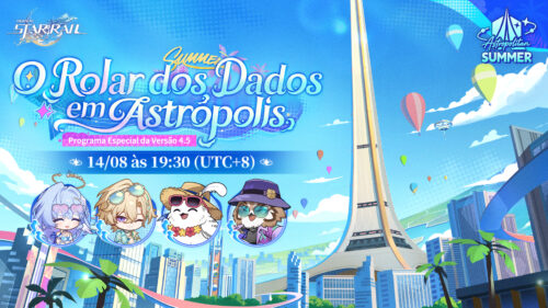 Honkai: Star Rail: programa especial da versão 4.5 no dia 14 de agosto