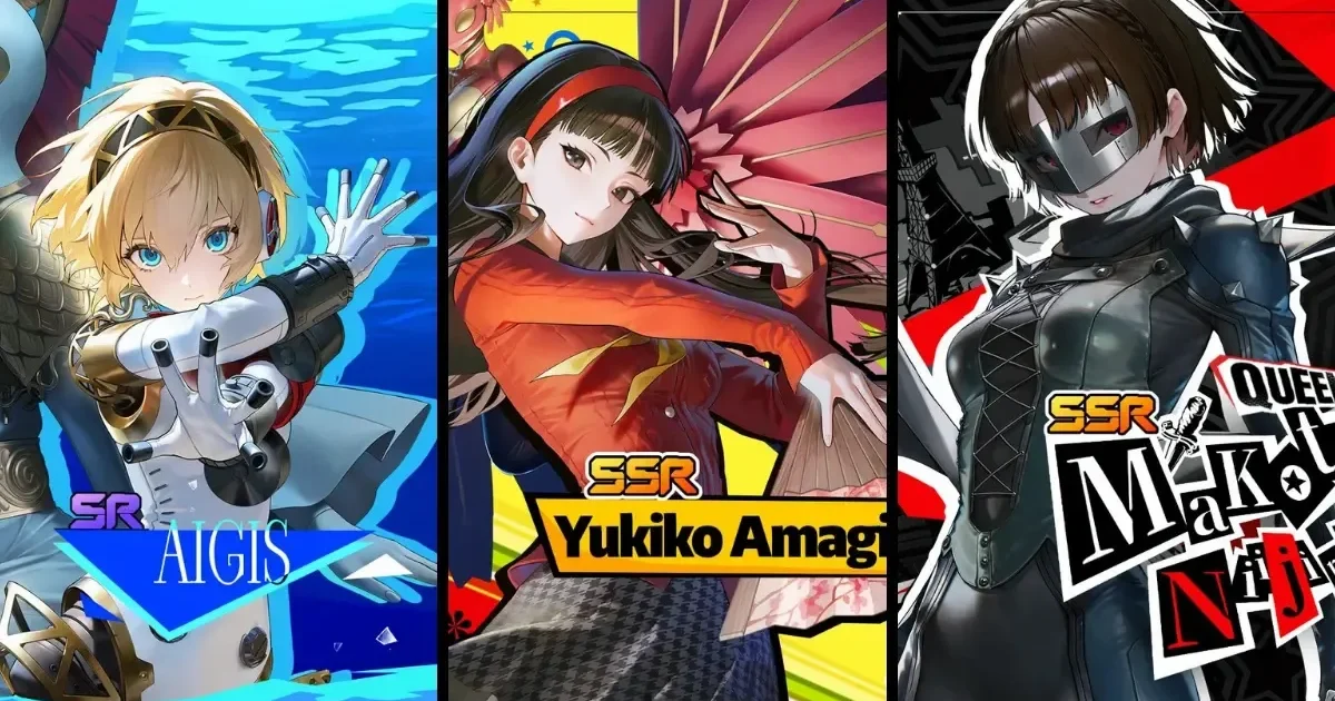 NIKKE: Aigis, Makoto e Yukiko confirmadas na colaboração com Persona