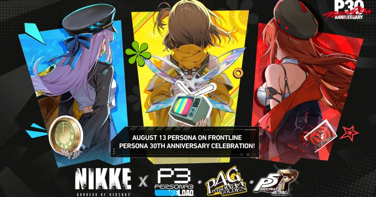 NIKKE: colaboração com Persona confirmada para 13 de agosto