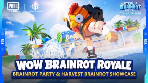 PUBG Mobile: Steal a Brainrot chega em 7 de agosto
