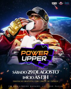 Power Upper #2 em São Paulo: torneio de Tekken 8, 29 de agosto
