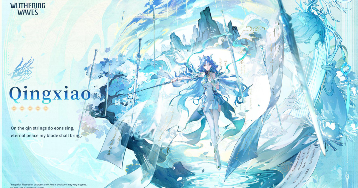 Wuthering Waves: Qingxiao, a Resonator da versão 3.6