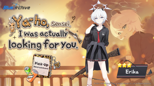 Blue Archive: Erika chega em banner, atualização de 8 de setembro