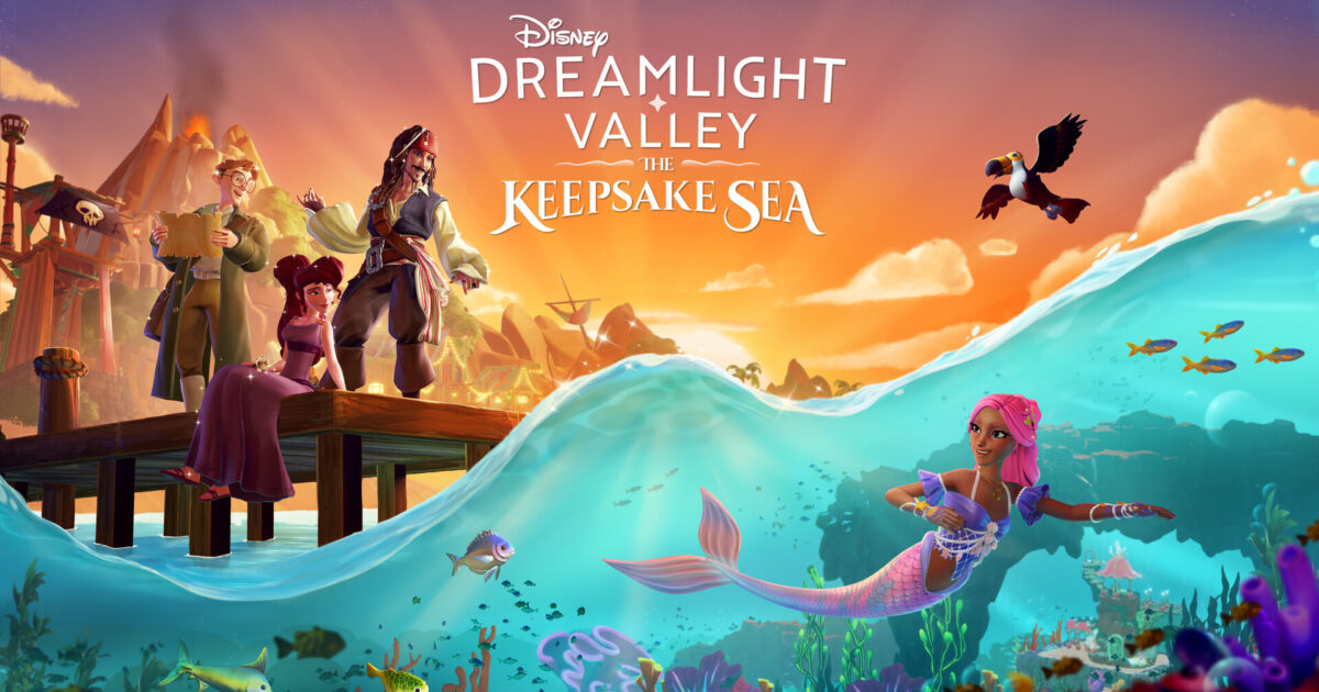 Disney Dreamlight Valley: The Keepsake Sea chega em novembro