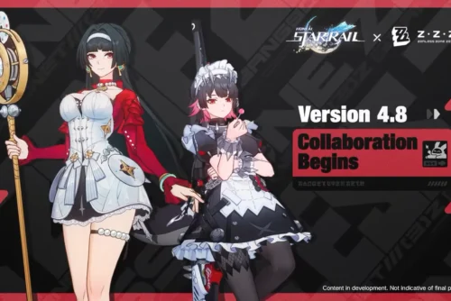 Ellen e Astra Yao de Zenless Zone Zero no Honkai: Star Rail