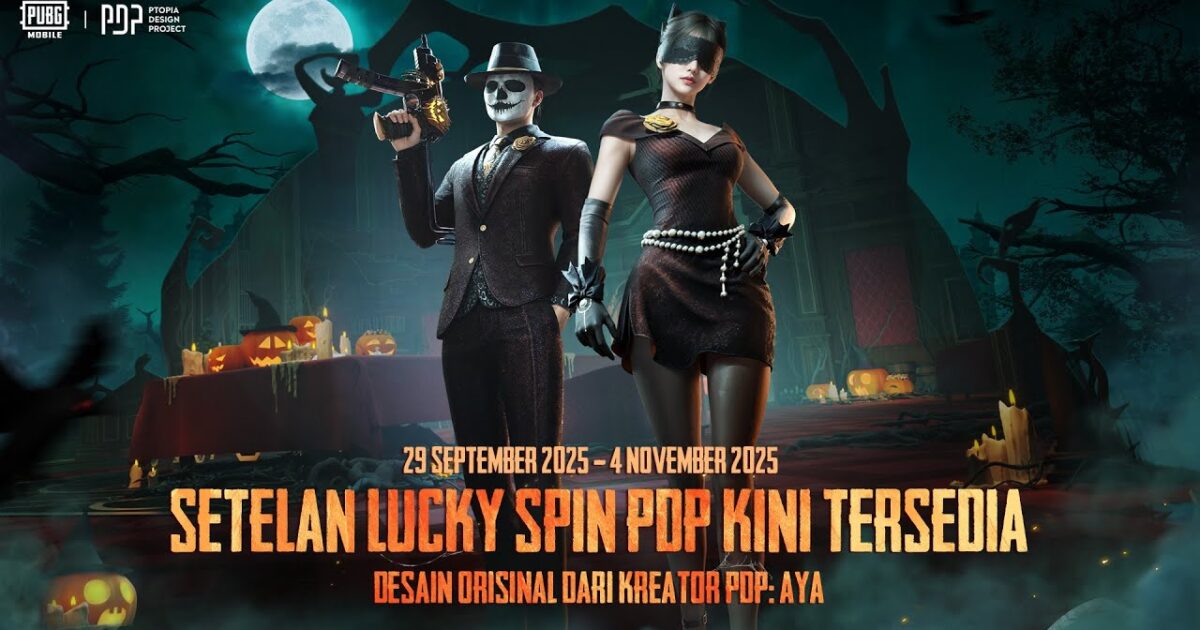 PUBG Mobile: Lucky Spin de Halloween em 28 de setembro