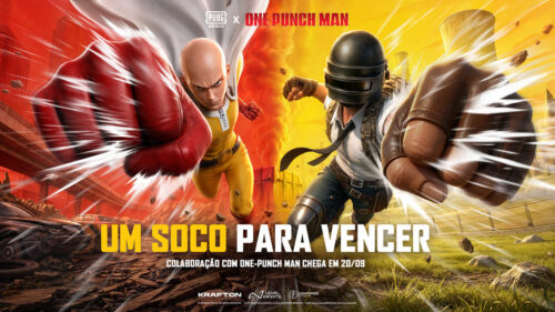 PUBG Mobile: colaboração com One-Punch Man, trajes de Saitama e Garou de 20/09 a 19/10