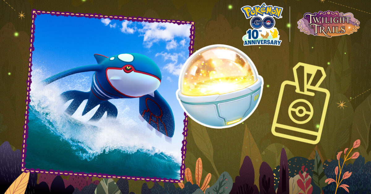 Pokémon GO: GO Pass Outubro com Kyogre e Fall Marathon estreia Bramblin no jogo