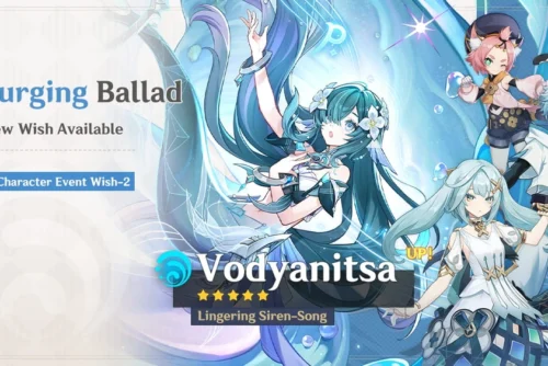 Genshin Impact: Vodyanitsa, nova combatente Hydro na versão 7.1