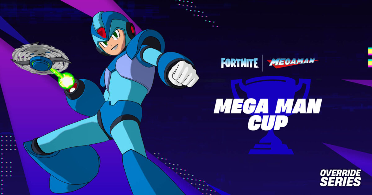 Fortnite: Campeonato Mega Man da Série Override, 8 de setembro no servidor Br