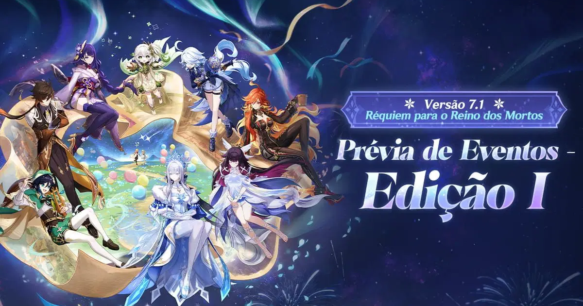 Genshin Impact 7.1: eventos da fase 1