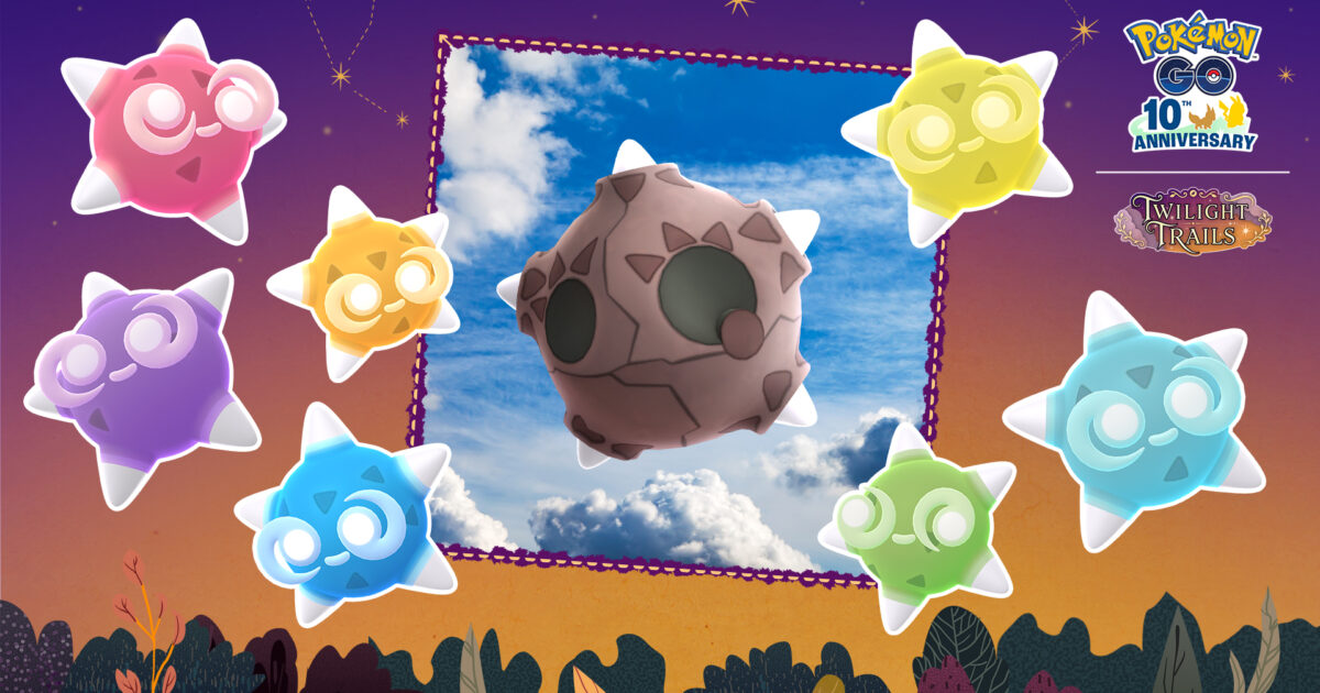 Pokémon GO: Minior estreia em chuvas de meteoros a partir de 19 de outubro